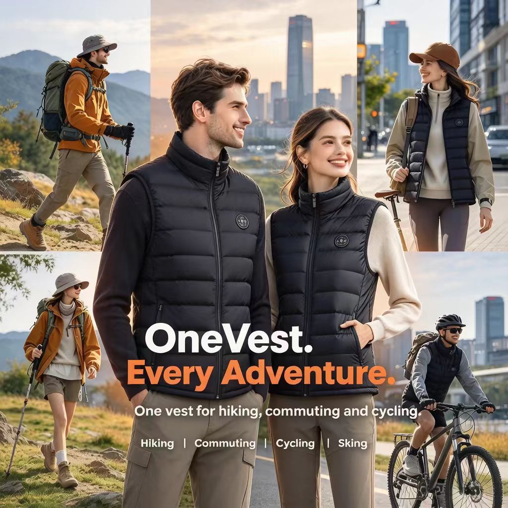 8-Zone USB Heated Vest: The Ultimate Lightweight Winter Warmth Guide