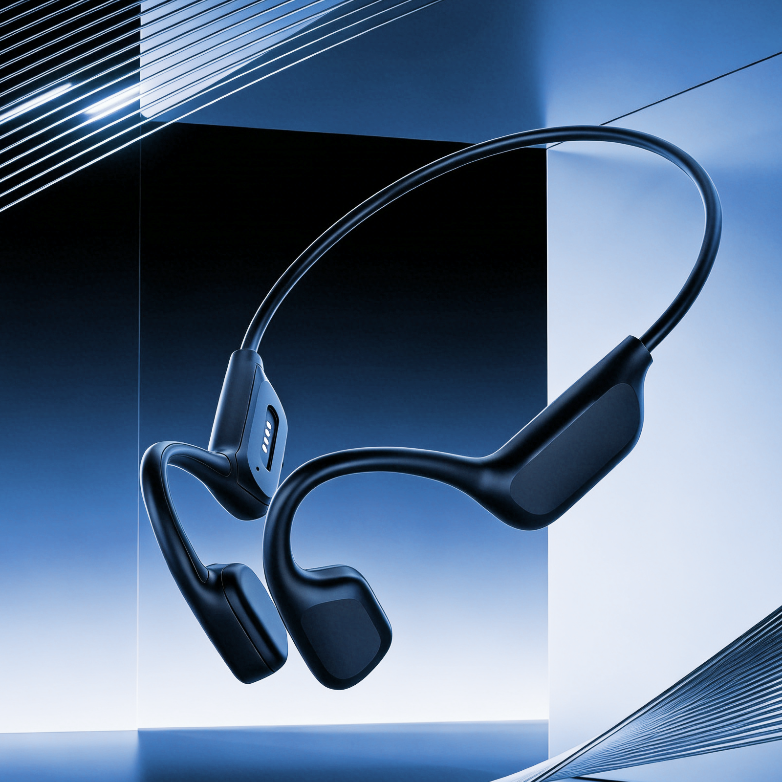 Waterproof Bone Conduction Swimming Headphones – Bluetooth Open-Ear - Hyper living