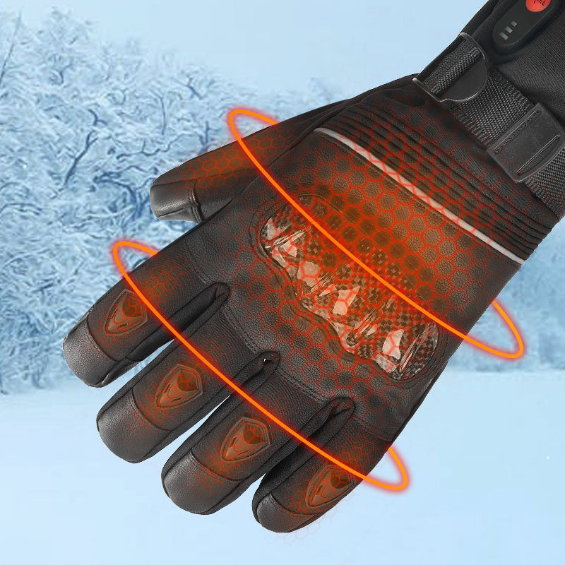 Heated Motorcycle Gloves – Waterproof &amp; Touchscreen - Hyper living