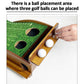 Hyper-Smart Golf Putting Trainer – Automatic Ball Return + Magnetic Track for Easy Setup - Hyper living