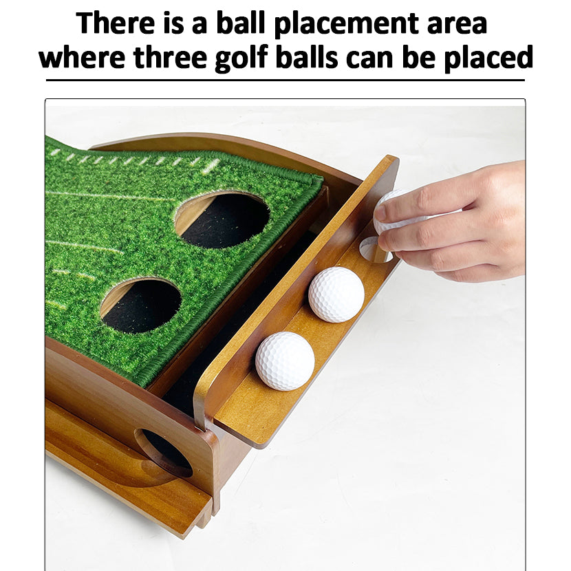 Hyper-Smart Golf Putting Trainer – Automatic Ball Return + Magnetic Track for Easy Setup - Hyper living