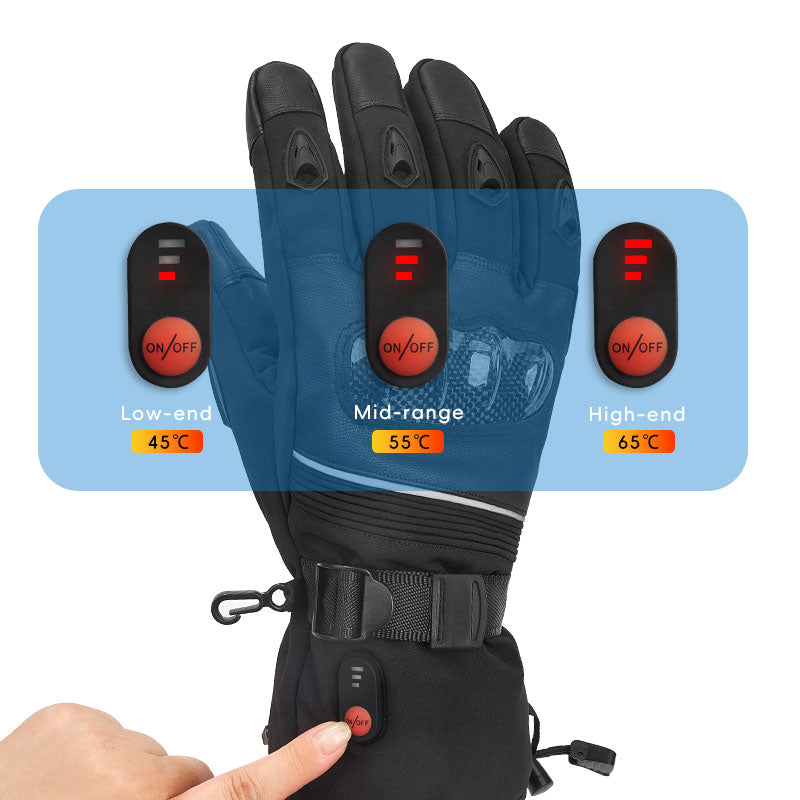 Heated Motorcycle Gloves – Waterproof &amp; Touchscreen - Hyper living