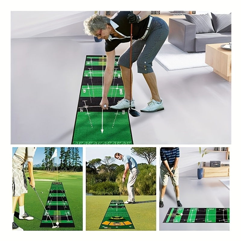 Portable Golf Putting Mat – Indoor & Outdoor Practice - Hyper living
