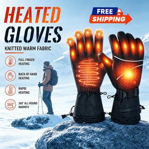 Heated Gloves – 7.4V Rechargeable, Waterproof, Touchscreen - Hyper living