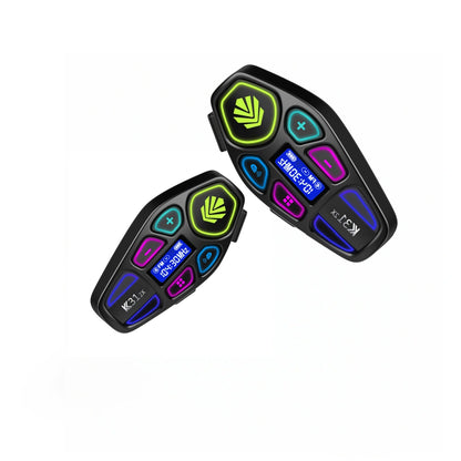 Bluetooth Helmet Intercom for 2 Riders – 2-Way Communication Headset - Hyper living