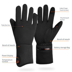Heated Glove Liners – Rechargeable, Thin & Touchscreen - Hyper living