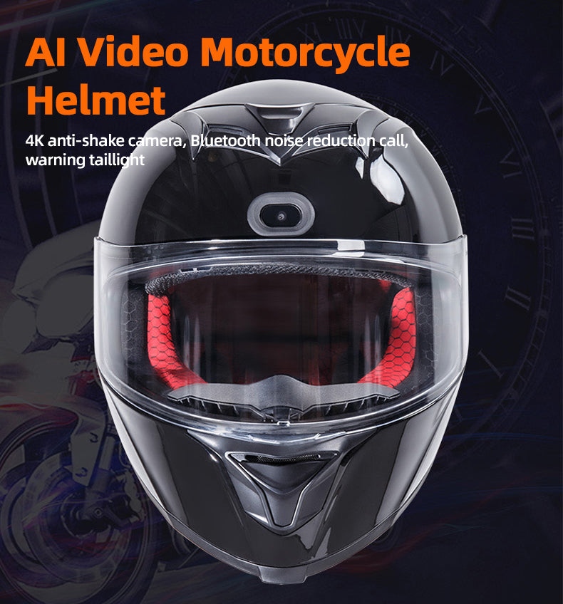 Smart Bluetooth Motorcycle Helmet - Hyper living