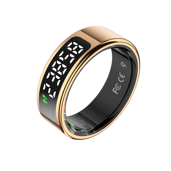 R11 Smart Ring – Touchscreen, Health Tracking, Waterproof & LED Display - Hyper living