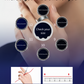 Matte Smart Ring – Titanium Build, Gesture Control & Waterproof Design - Hyper living
