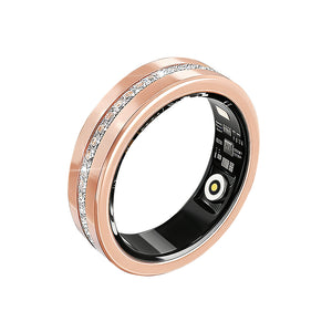 Moissanite Smart Ring