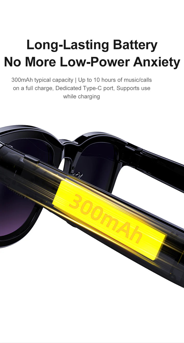 8MP AI Smart Glasses – Hands-Free Recording - Hyper living