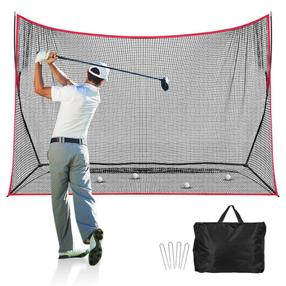 Hyper-160MPH Golf Hitting Net - Portable 5-Ply Practice Net for Indoor/Outdoor - Hyper living