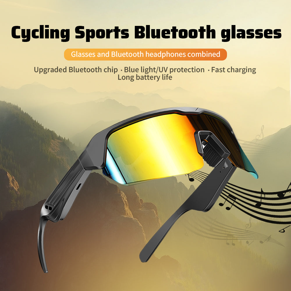 Cycling Bluetooth Audio Glasses – Open-Ear Music & Hands-Free Calls - Hyper living