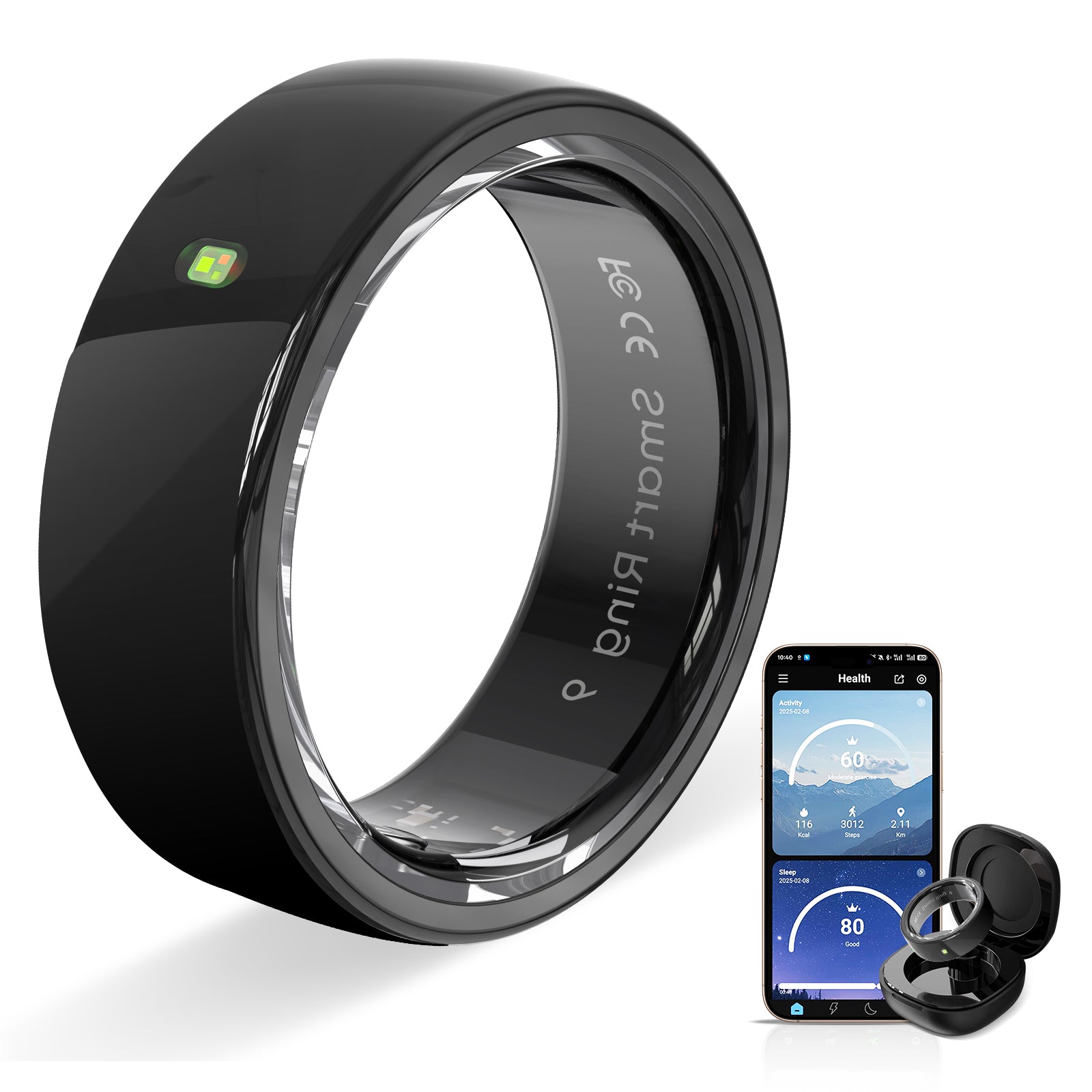 R05 | AI Health & Gesture Control Smart Ring - Hyper living