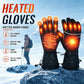 Heated Gloves – 7.4V Rechargeable, Waterproof, Touchscreen - Hyper living