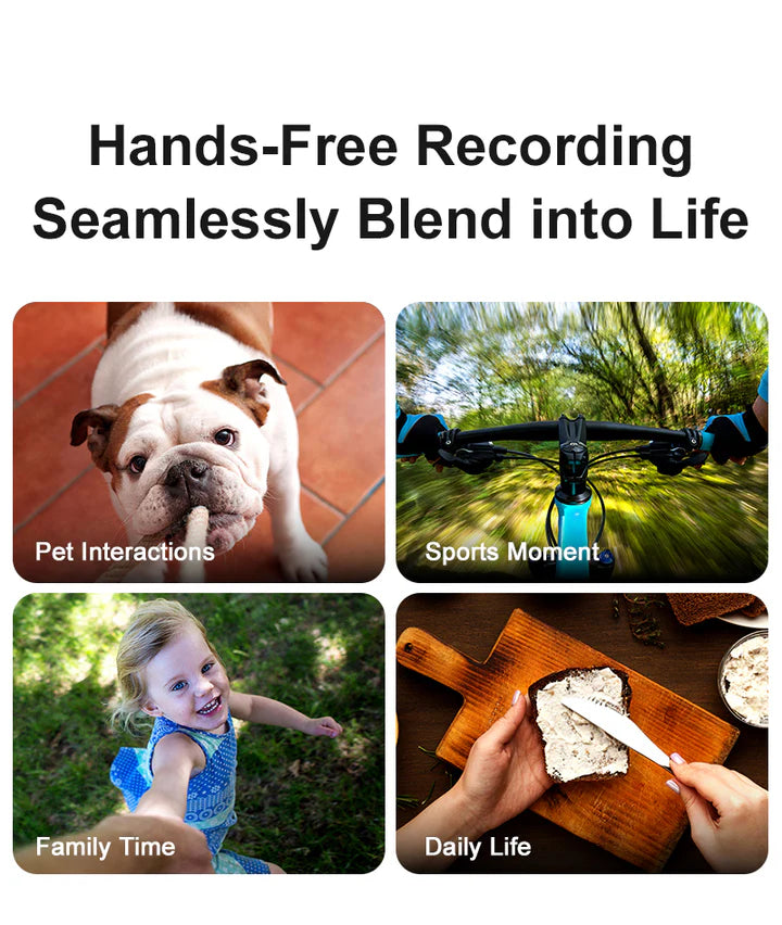 8MP AI Smart Glasses – Hands-Free Recording - Hyper living