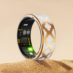 Enchanted Enamel Smart Ring | 24/7 Lifestyle Companion – Where Art Meets Cutting-Edge Tech - Hyper living