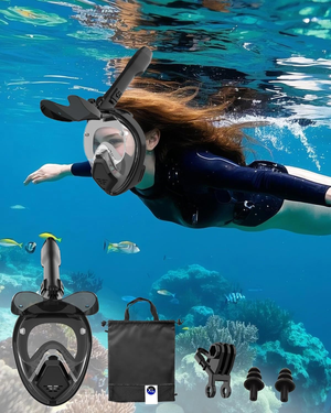 Hyper-M8038 Snorkel Full Face Mask - Hyper living