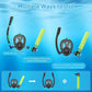 K2 Snorkel Mask Set with Mini Scuba Tank & Air Pump - Hyper living