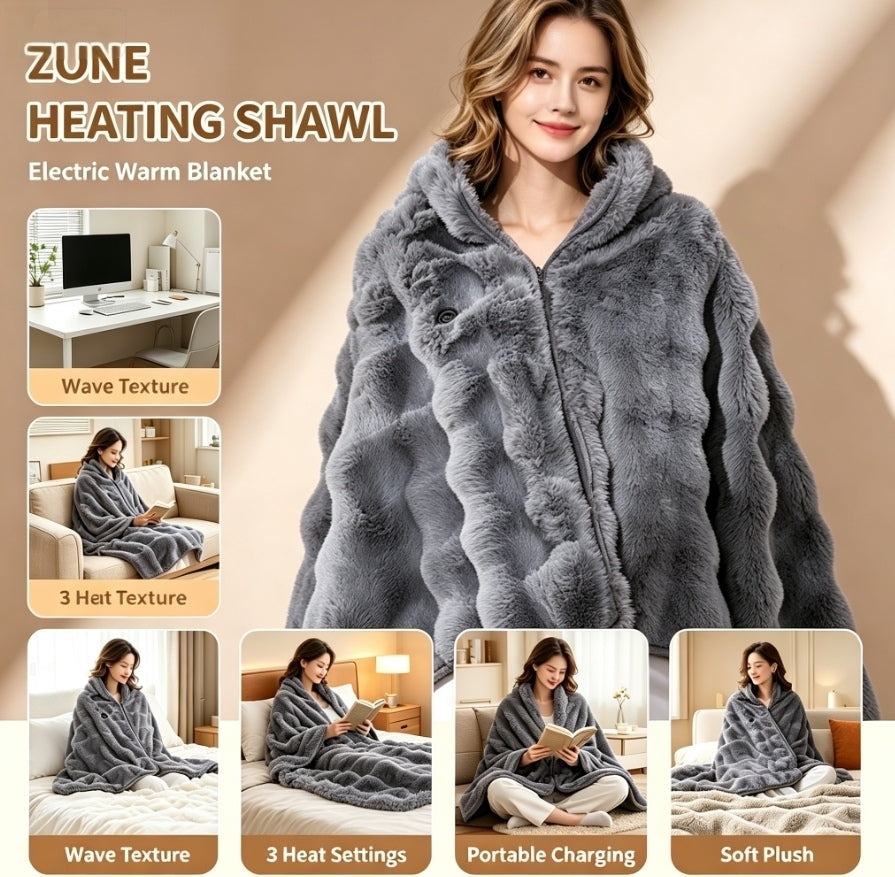 🔥Wearable Heating Shawl – Stay Cozy Anywhere You Want❄️ - Hyper living
