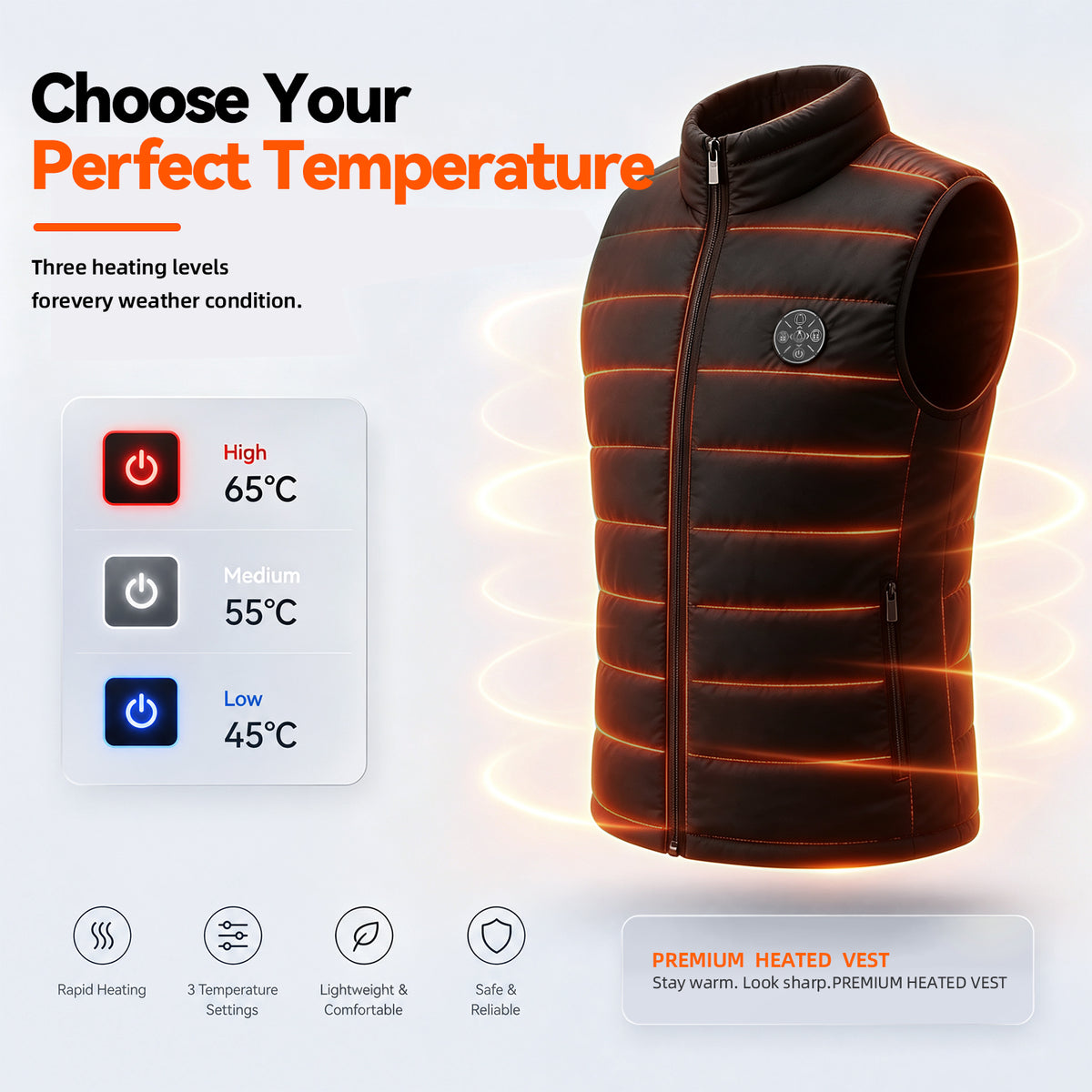 Outdoor Heated Vest - Hyper living