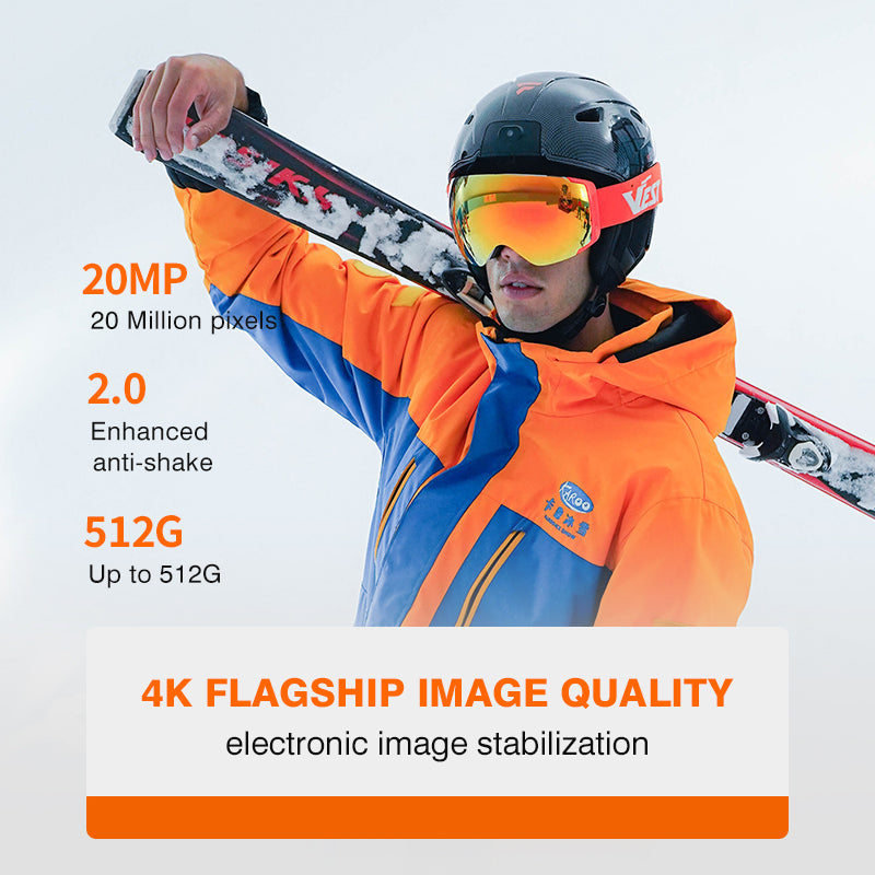 X1 4K Smart Ski Helmet | Anti-Shake Camera · Bluetooth Calls · GPS Navigation - Hyper living