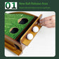 Hyper-Pro-Grade Dual Hole Putting Mat – Auto Ball Return & Non-Slip Wooden Golf Green - Hyper living