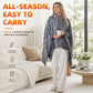 Ultimate Cozy Heated Shawl | 15-Second Fast Heating & Full-Body Warmth