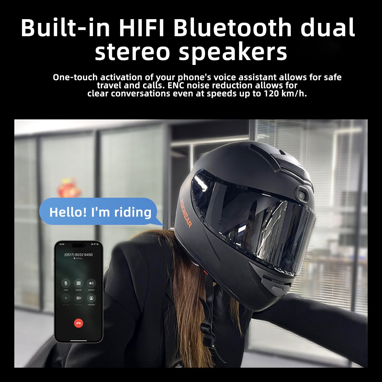 AeroVision Smart Riding Helmet - Hyper living