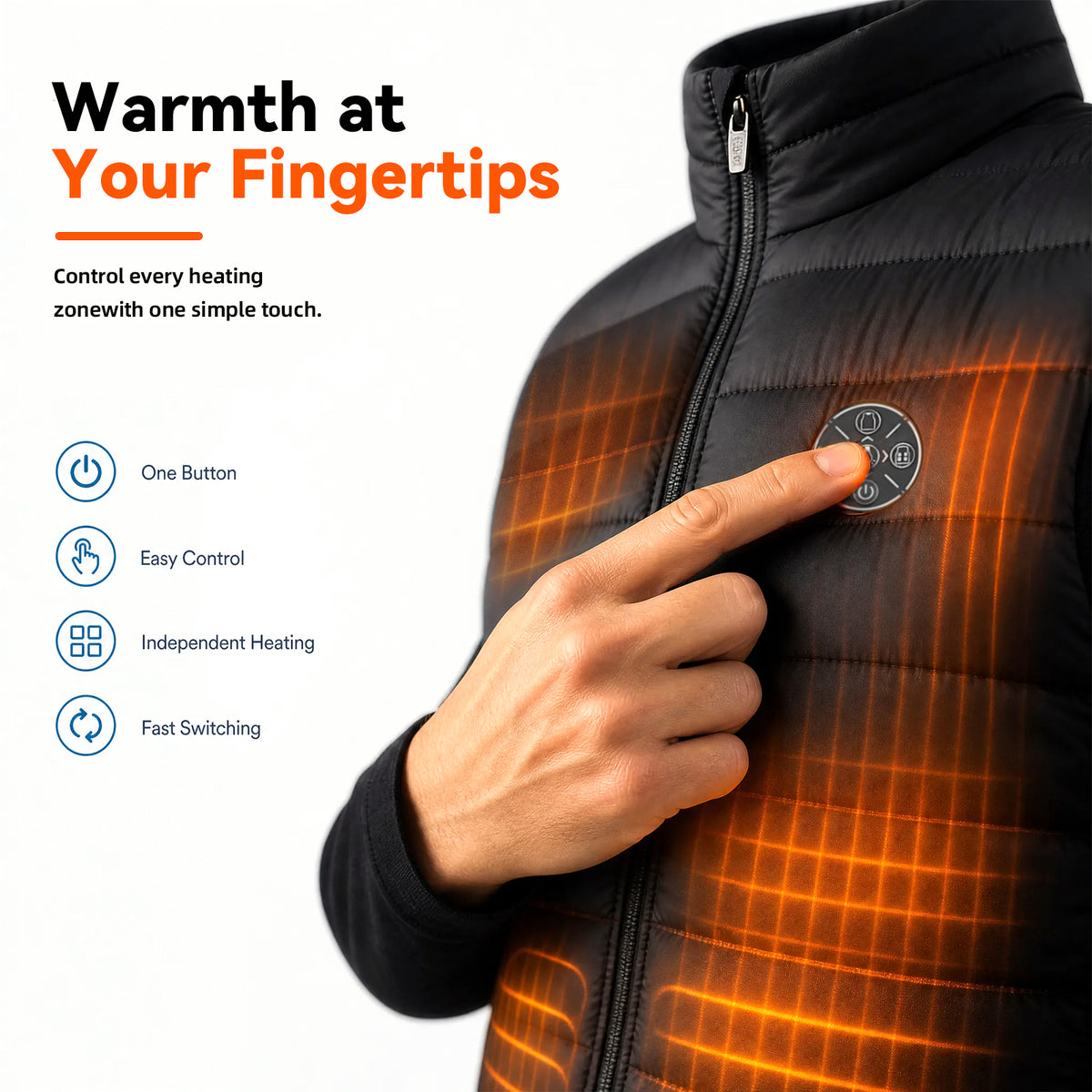 Outdoor Heated Vest - Hyper living