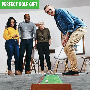 Hyper-Smart Golf Putting Trainer – Automatic Ball Return + Magnetic Track for Easy Setup - Hyper living