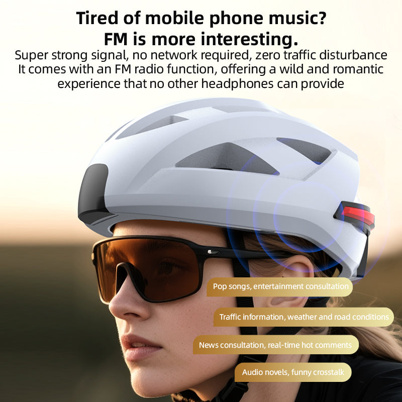 Smart 3D Sound Cycling Helmet - Hyper living
