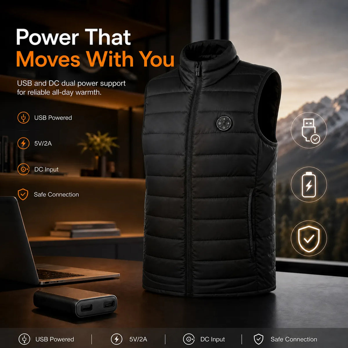Outdoor Heated Vest - Hyper living