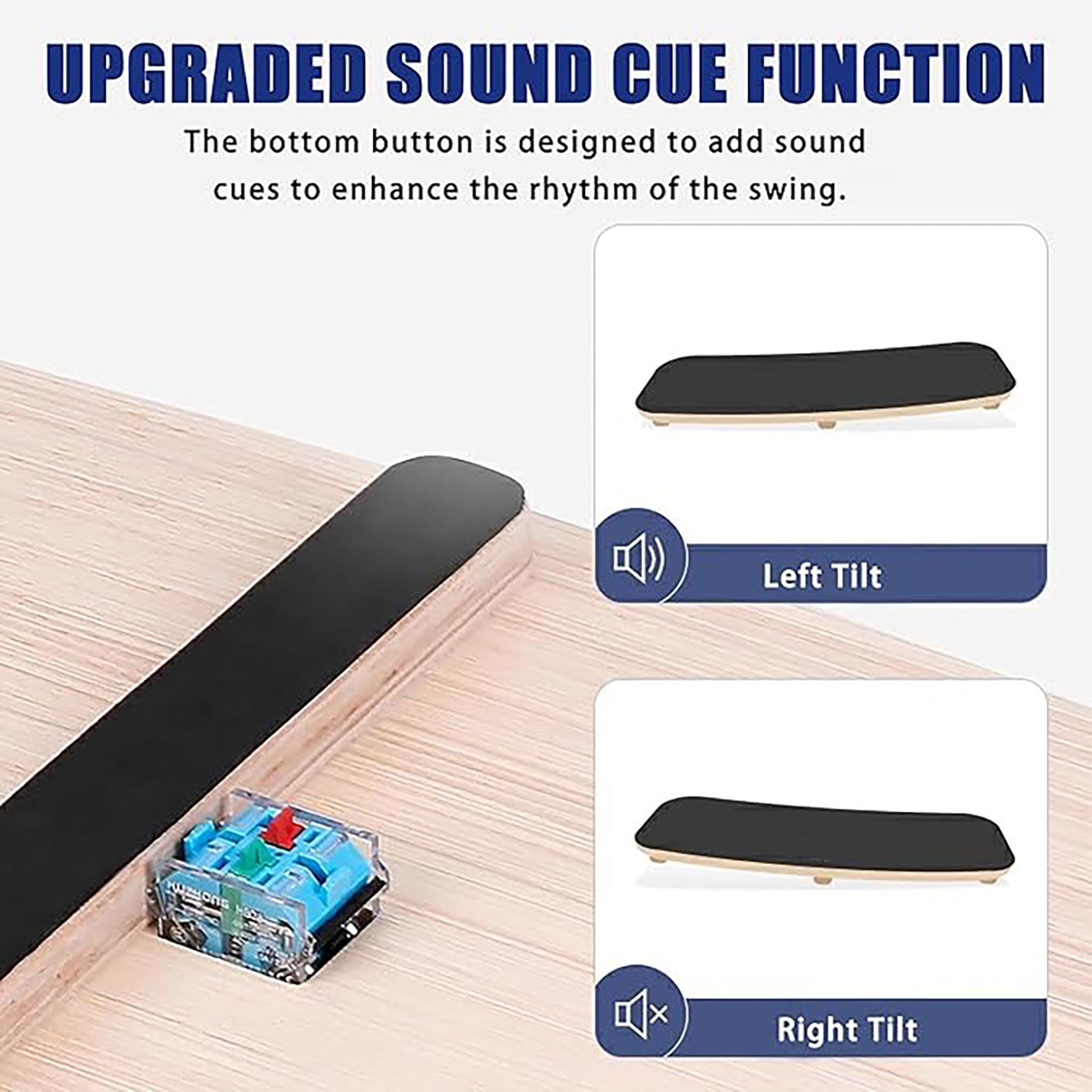Hyper-Pro Golf Balance Trainer - Smart Weight Transfer Board with Sound Feedback - Hyper living