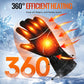Heated Gloves – 7.4V Rechargeable, Waterproof, Touchscreen - Hyper living