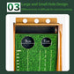 Hyper-Pro-Grade Dual Hole Putting Mat – Auto Ball Return & Non-Slip Wooden Golf Green - Hyper living