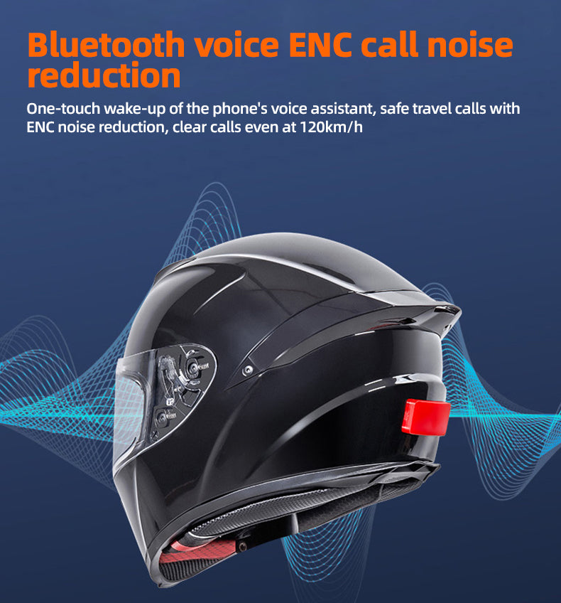 Smart Bluetooth Motorcycle Helmet - Hyper living