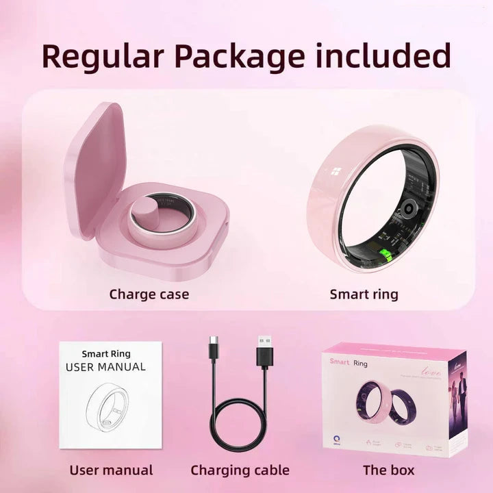 Couple Smart Ring | Love Signal & Family Care, 24/7 Health Tracker - Hyper living