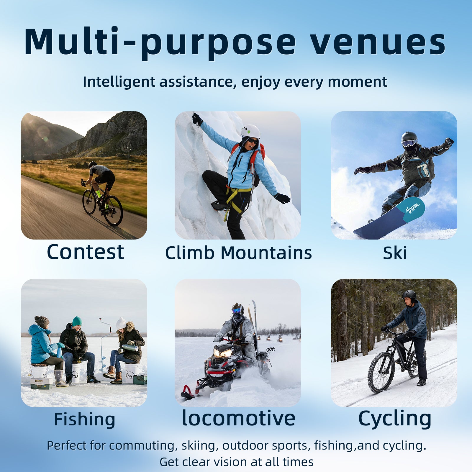 All-Terrain Pro Sports Ski Helmet - Hyper living