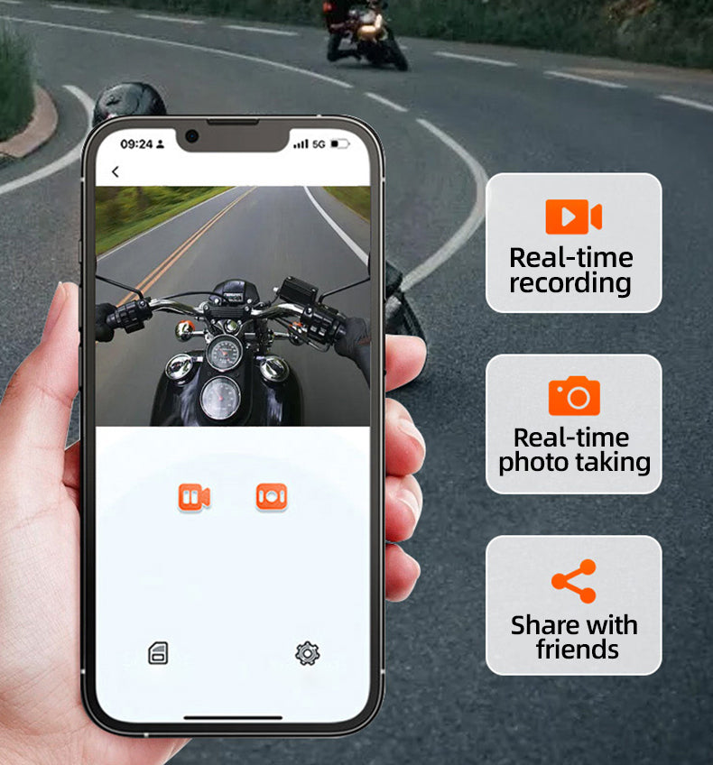 Smart Bluetooth Motorcycle Helmet - Hyper living