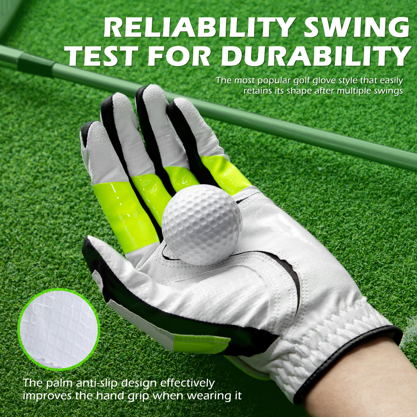 Hyper-EliteGrip 5-in-1 Golf Gloves – Pro Swing Trainer with All-Season Grip - Hyper living