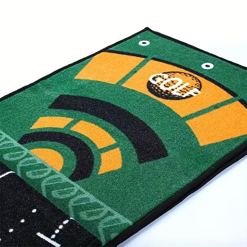 Portable Golf Putting Mat – Indoor & Outdoor Practice - Hyper living