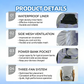Dual Cooling Fan Shirt with Evaporative Cooling Pad | USB Cooling Apparel for Golf & Outdoor - Hyper living