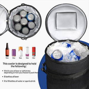 Portable Golf Cart Cooler Bag – Collapsible Drink Bag for Golf, Travel & Hiking - Hyper living