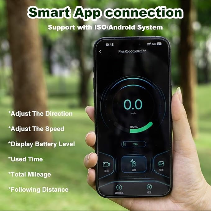 Auto-Follow Electric Golf Caddy — Remote & App Control - Hyper living