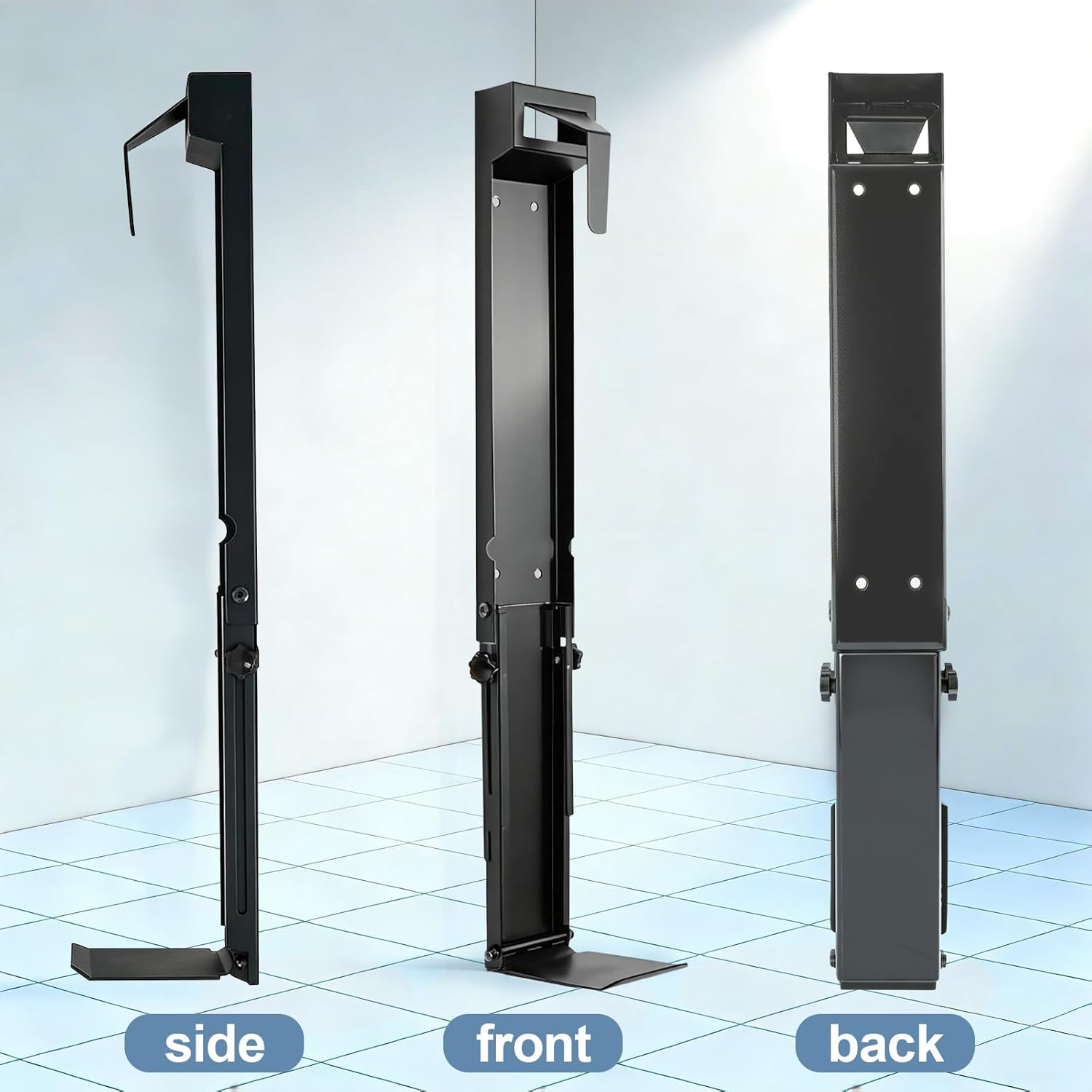 Wall-Mounted Golf Bag Rack | Foldable Adjustable Storage - Hyper living