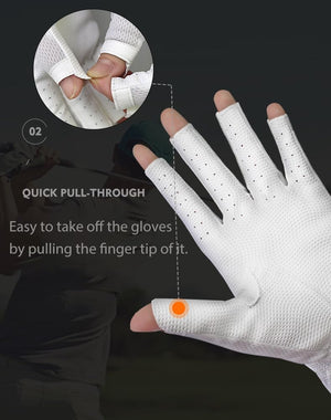 Hyper-Breathable Golf Gloves – Touchscreen & Grip Control - Hyper living