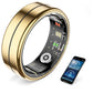Stainless Steel Smart Ring with Heart Rate, Sleep & Activity Tracking