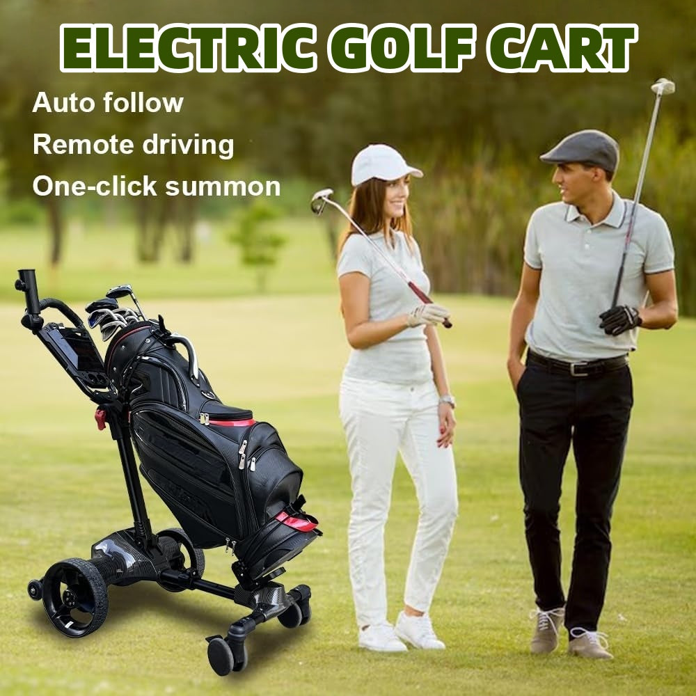 Auto-Follow Electric Golf Caddy — Remote & App Control - Hyper living