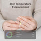 Titanium Smart Ring with Skin Temperature & Women’s Health Tracking